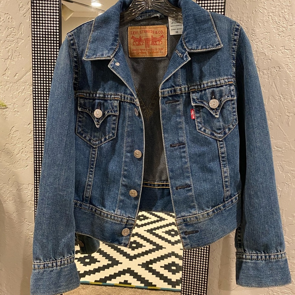 Vintage Levis jean jacket xtra small